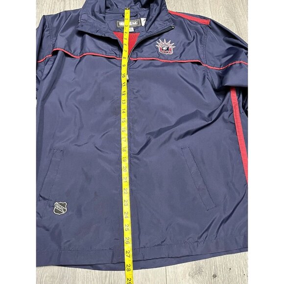 New York Rangers CCM Lady Liberty NHL Hockey Youth Large Jacket *Marking Inside* - Picture 8 of 8